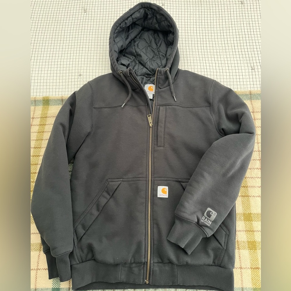 Carhartt rain defender full zip hoodie (relaxed fit)